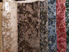Matt Velvet Foil Glue Silver Color Sofa Fabric