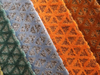 Velvet Jacquard Geometric Design Fabric For Sofa