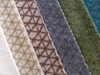 Velvet Jacquard Geometric Design Fabric For Sofa