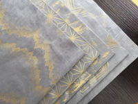 3.0m Double Fold Beige Color Velvet Foil Curtain FabricFor Sale