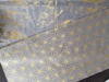 3.0m Double Fold Beige Color Velvet Foil Curtain FabricFor Sale