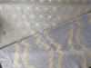 3.0m Double Fold Beige Color Velvet Foil Curtain FabricFor Sale