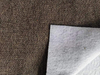 100% Polyester Woven Linen Plain Sofa Fabric For Europe