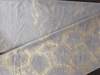 3.0m Double Fold Beige Color Velvet Foil Curtain FabricFor Sale