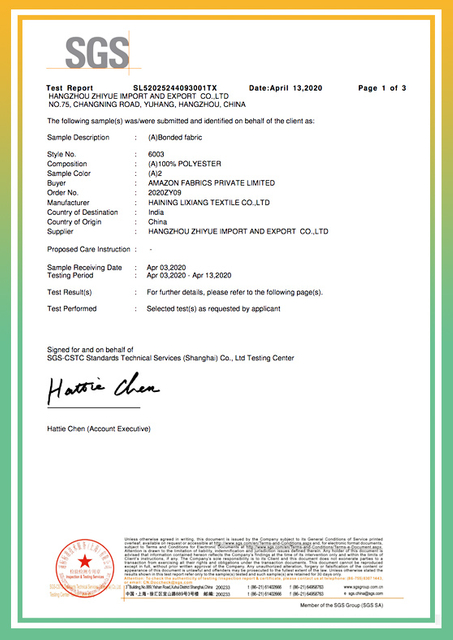 Certification