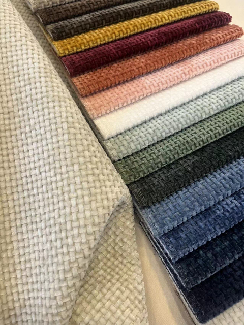 100% polyester Home Textile Fabric Sofa Material Knitted Fabric For Sofa Cushion