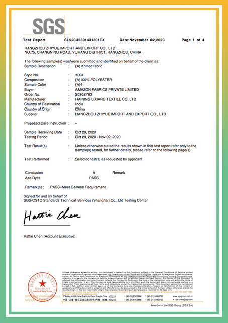Certification
