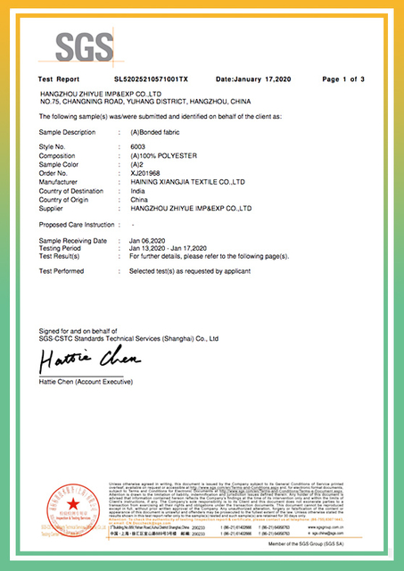 Certification