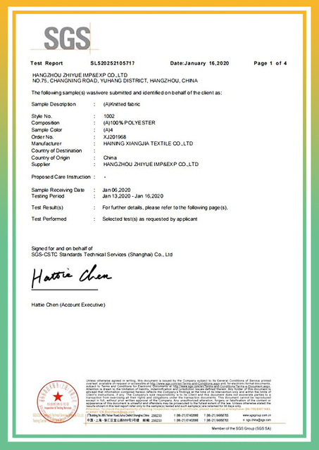 Certification