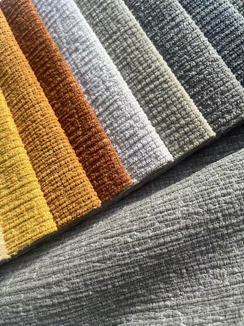 Zhejiang High Sofa Factory High Quality of 100% Polyester Velvet Sofa Fabric for Home Decoration Sofa Textiles for Home